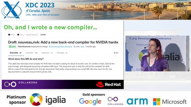 XDC 2023 | October 17 | Nouveau/NVK update | Faith Ekstrand and Karol Herbst смотреть онлайн