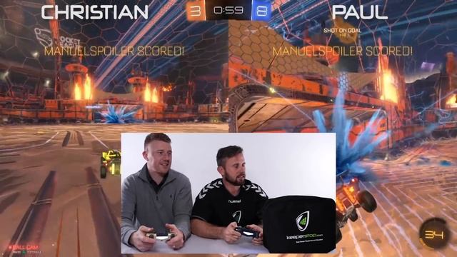 Real Goalkeepers Play Rocket League and React to the Best Pro Saves смотреть онлайн