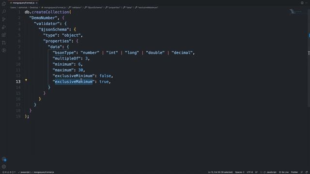 Schema validation rules for numerical values in MongoDB | Hindi смотреть онлайн