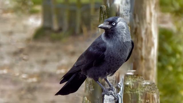 Галка обыкновенная (Corvus Monedula) - можно многое узнать интересное о галке обыкновенной.