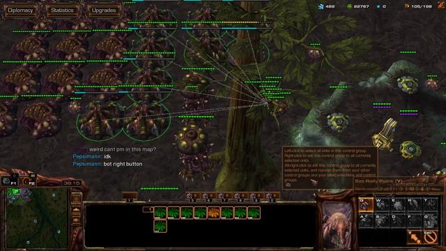 StarCraft II Arcade Insect Wars 3 every one hates fungus смотреть онлайн