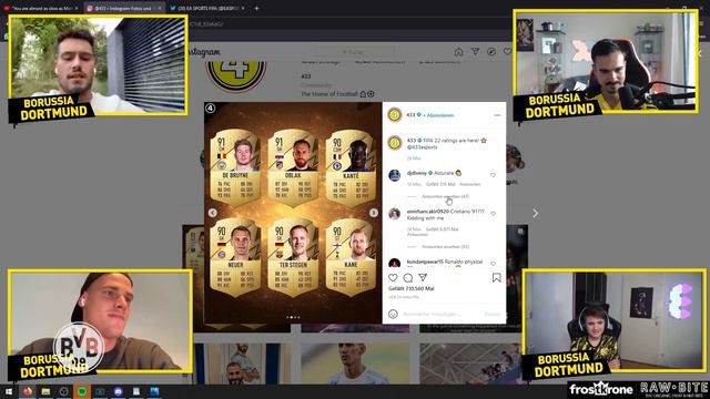 Highlights BVB FIFA 22 Ratings 🖤💛