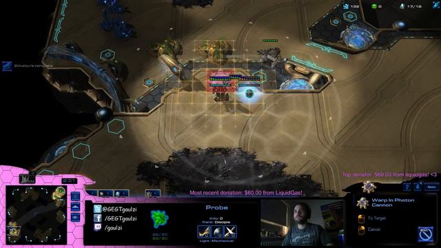 Cannon Rush: How to use the strategy as protoss in SC2 - gaulzi PVZ Video смотреть онлайн