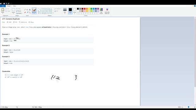 LeetCode 217. Contains Duplicate - Python смотреть онлайн