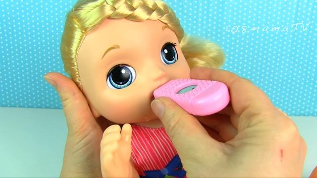 Кукла Пупсик Беби Элайв Плачет Настоящими Слёзками Игрушки Для девочек Как мама смотреть онлайн