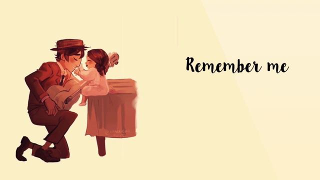 Remember Me - Coco (Ukulele cover + Lyric video) смотреть онлайн