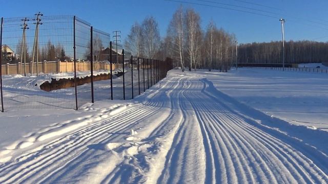 Часть 6. Расширяем лыжную трассу для разминки. смотреть онлайн