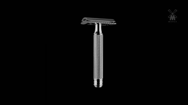 Классическая безопасная Т-образная бритва MUEHLE TRADITIONAL, R89, хром, closed comb смотреть онлайн