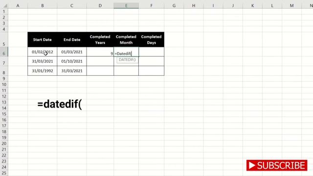 How to Calculate difference between two dates in Excel || Basic to Advance Microsoft Excel смотреть онлайн