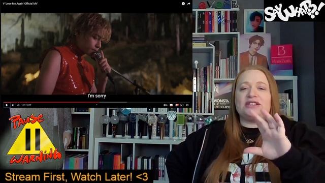 V 'Love Me Again' Official MV | REACTION смотреть онлайн