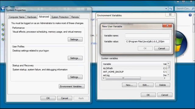 PATH and CLASSPATH Environment Variables - JAVA Tutorial смотреть онлайн