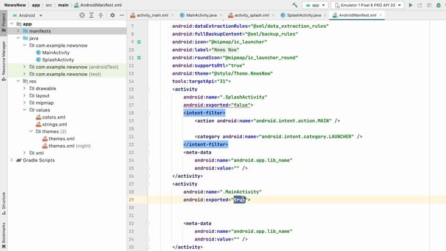 1 Project Setup | News application | Android Studio смотреть онлайн