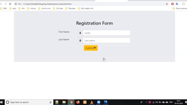 Bootstrap 4 Working with Form Controls[Class #5] in Hindi | Urdu смотреть онлайн