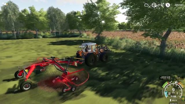 Caring for pigs, making hay pellets| Gemeinde Rade | Farming simulator 19 | Timelapse #29 смотреть онлайн
