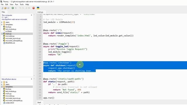 How to create a MicroPython Web Server the easy way! смотреть онлайн