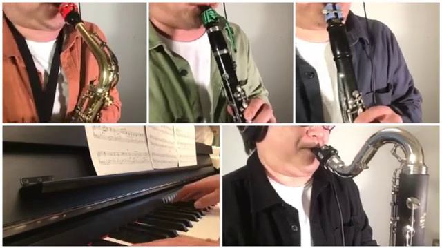 【Shawn's Woodwinds】Marco and Gina Theme - from 'Porco Rosso' смотреть онлайн