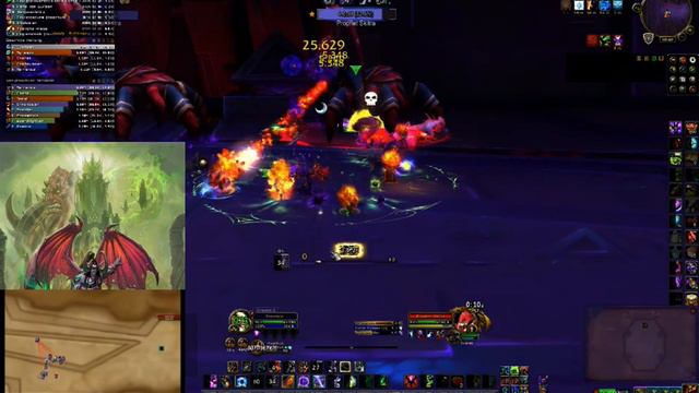 Warcraftlogs Ny'alotha "The Prophet Skitra" Demonology Warlock смотреть онлайн