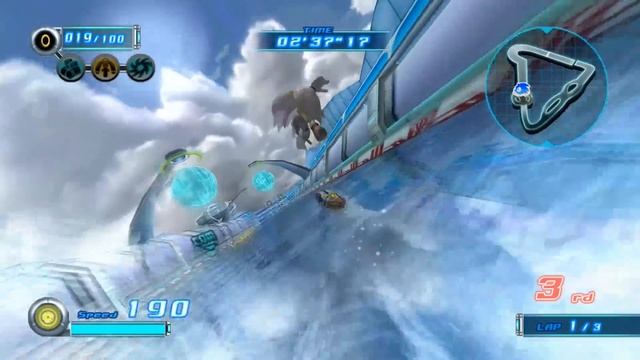 Прохождение Sonic Riders: Zero Gravity (Wii) #1 - Heroes смотреть онлайн