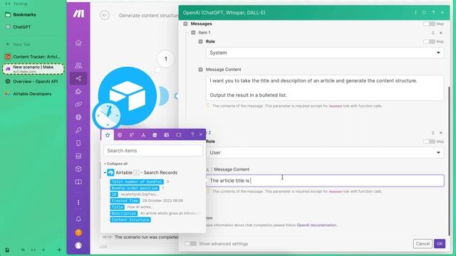 AI Automation: Generating article content structures from database records смотреть онлайн