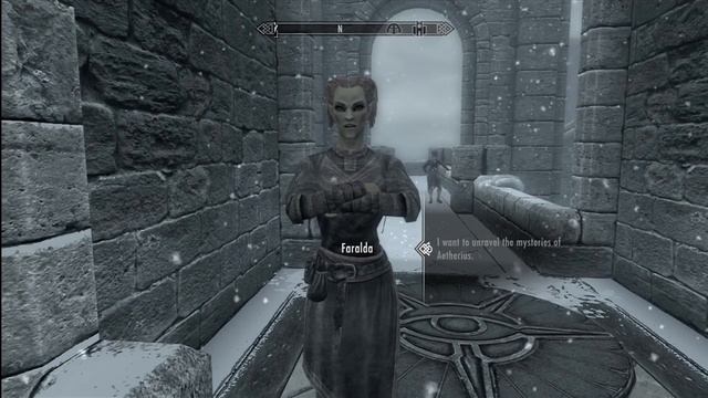 Skyrim: How To Get Into the College of Winterhold (Mage Guild) смотреть онлайн