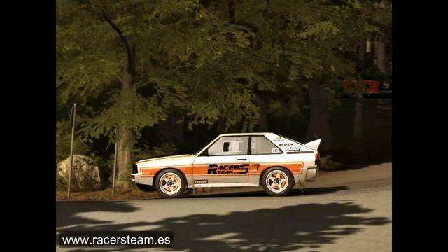 Dirt Rally Audi Quattro Sport. Racersteam.es смотреть онлайн