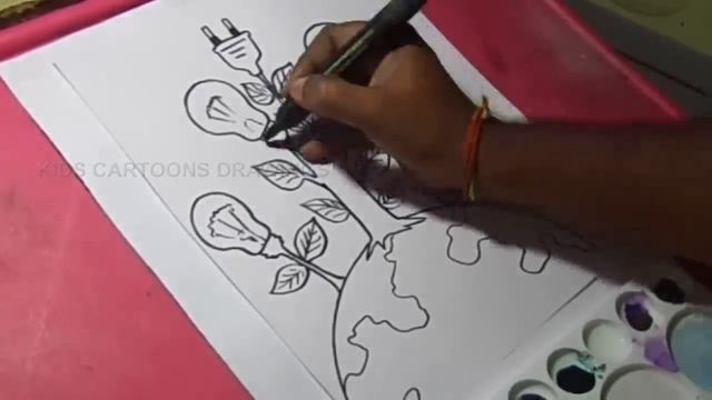 How to Draw Save Energy / Save Power Poster Drawing смотреть онлайн