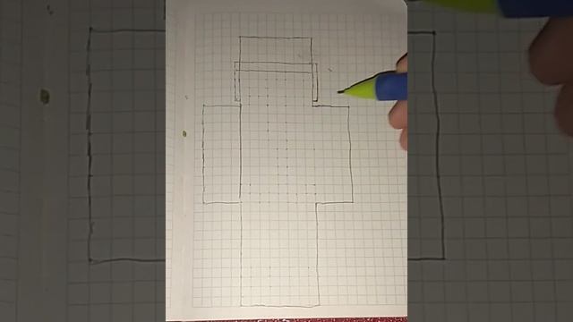 как нарисовать скин Катюхи по клеточкам смотреть онлайн