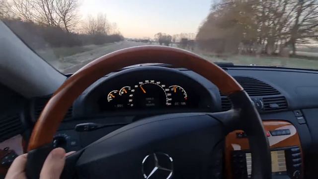 Mercedes-Benz CL 500 2004 driving POV смотреть онлайн