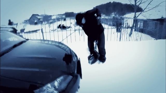 Subaru Outback And Toyota RAV4 Offroad Snow Crazy Mud Winter Siberian Race