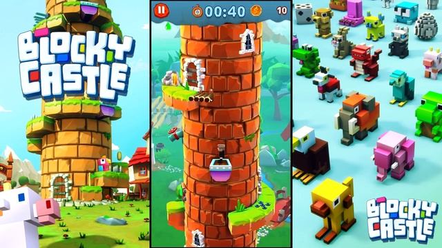 Blocky Castle - New Characters Unlocked смотреть онлайн