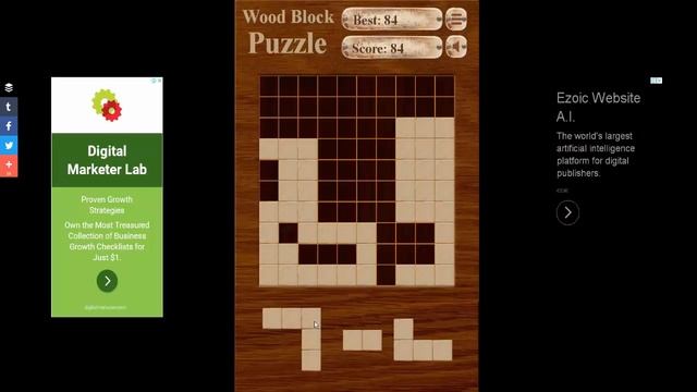 Wood Block Puzzle (Free Online Game) - Let’s Play смотреть онлайн