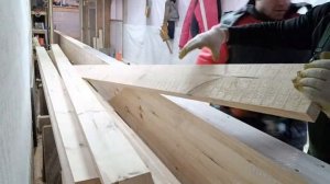 Изготовление балки перекрытия 11м на объекте.