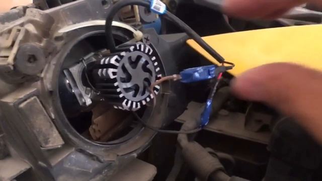 HOW TO INSTALL H1 LED HEADLIGHT (for 2003 Mazda 6) смотреть онлайн