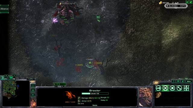 StarCraft 2 Custom Game: Legends Open RPG Part 1 (Zergling) смотреть онлайн