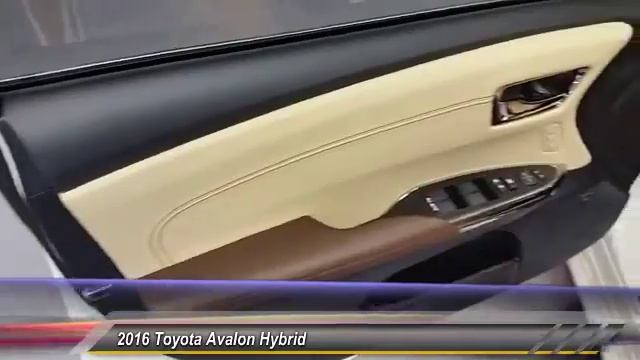 2016 Toyota Avalon Hybrid Denison Sherman Durant GU052166 смотреть онлайн