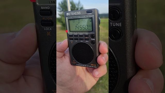 RETEKESS TR 110 приём 2 метра. смотреть онлайн