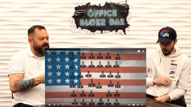 BRITS React to Why the world finds American sports strange! смотреть онлайн