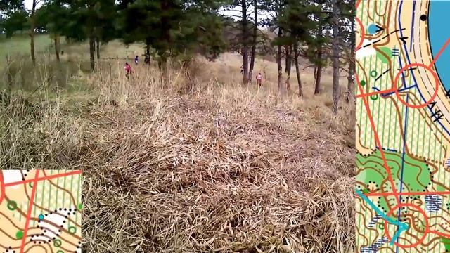 Ориентатлон, Иноземцево (Каррас). Спортивное ориентирование от первого лица (headcam orienteering). смотреть онлайн
