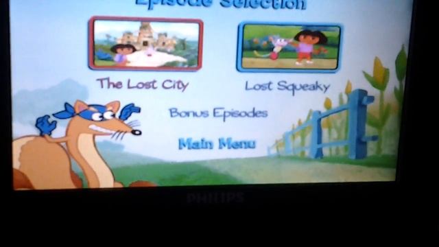 Dora The Explorer City Of Lost Toys UK DVD Menu Walkthrough смотреть онлайн
