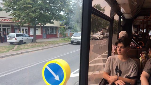 Поездка на МАЗ 105.060 борт 4715 маршрут 45 смотреть онлайн