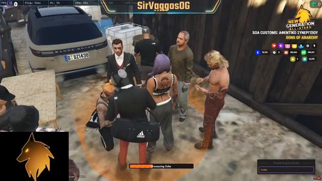 | GTA V RP (GREEK) | SirVaggosOG | {Magies kai Alities} S.O.A CUSTOMS | NEW GENERATION ALL STARS | смотреть онлайн