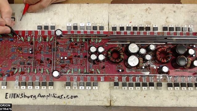 Orion XTR 475 Class AB Automotive Car Amplifier Repair of Protection Circuit and Power Supply смотреть онлайн