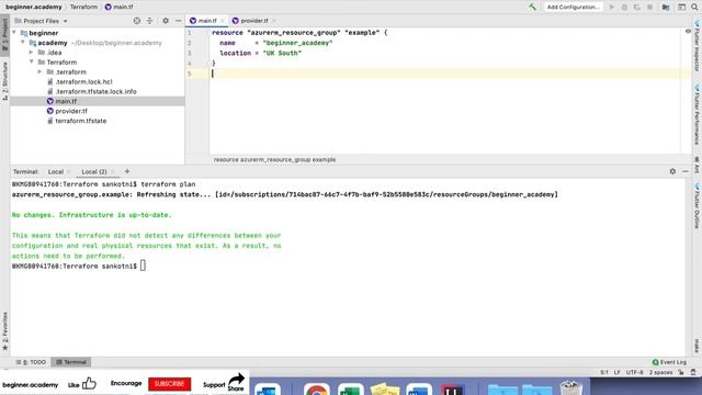 Create azure resource with terraform | Terraform with Azure SP for beginners смотреть онлайн