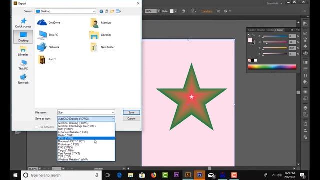 How to create PDF, JPG and EPS format from Adobe illustrator and Photoshop | for beginners (part 3) смотреть онлайн