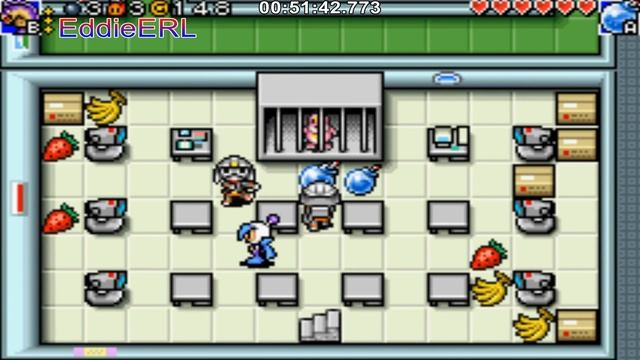 TAS (GBA) BomberMan Jetters (JAP) 100% & No Damage смотреть онлайн