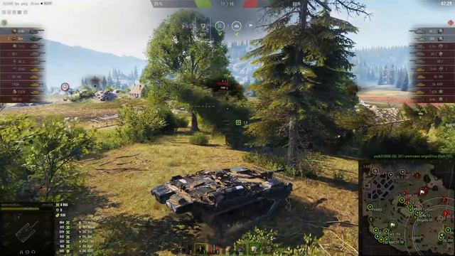 Strv 103B, ПУЛ И 11к УРОНА НА НЕБЕЛЬБУРГЕ