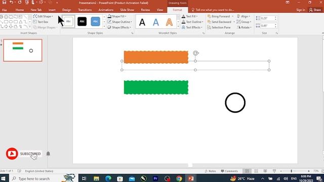 Animated INDIAN Flag in PowerPoint || Running Flag || PowerPoint Tutorial || смотреть онлайн