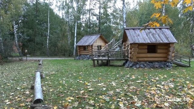 Усадьба Слуцкий хуторок - детская площадка, Усадьбы Беларуси смотреть онлайн