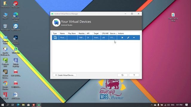 MAD Tutorials - React Native Lesson 03 | React Native Android Emulator එකකින් Run කරන හැටි смотреть онлайн