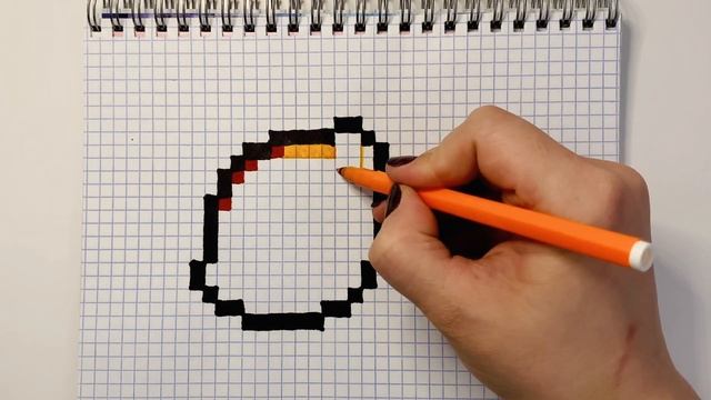 Лимон ? Рисуем По Клеточкам ❤️ Рисунки По Клеточкам смотреть онлайн